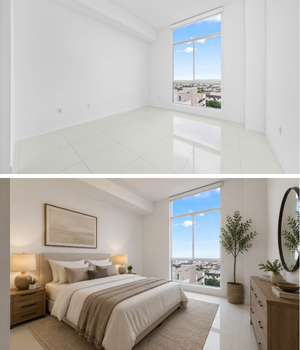 Virtual Staging Before and After