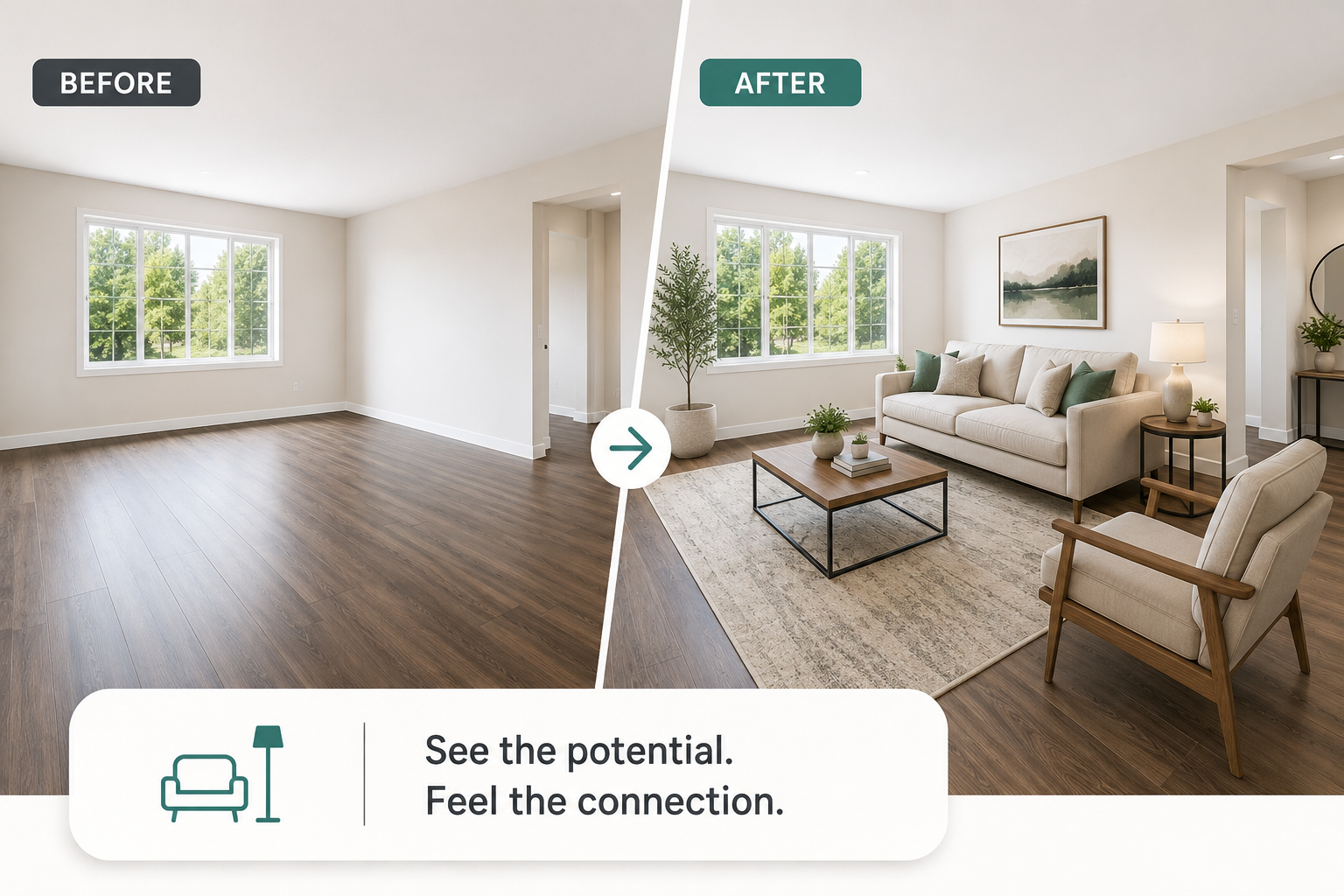 Staging changing Buyers Perception