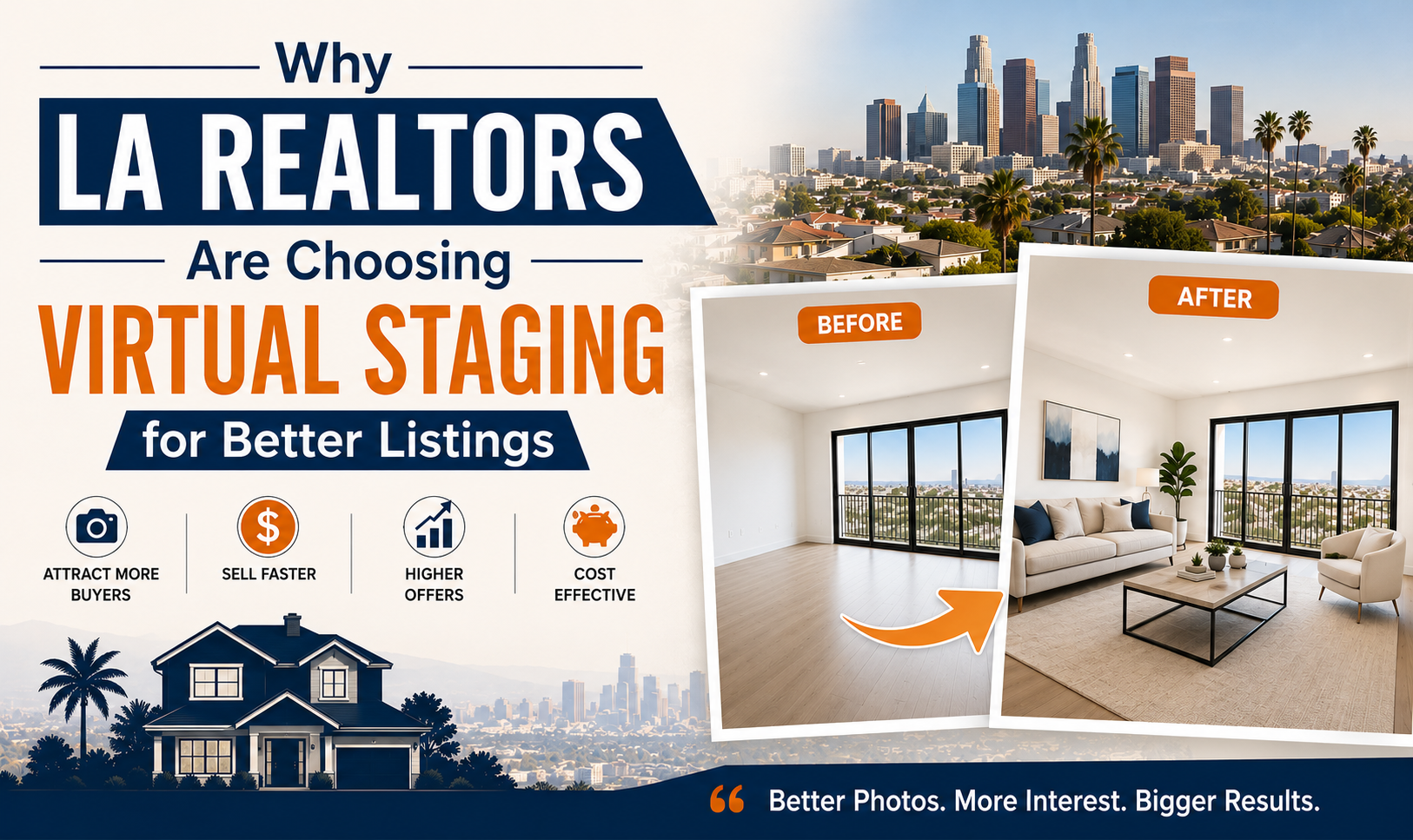 Why LA Realtors Are Turning to Virtual Staging