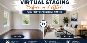 Virtual Staging Before and After: Why First Impressions Matter