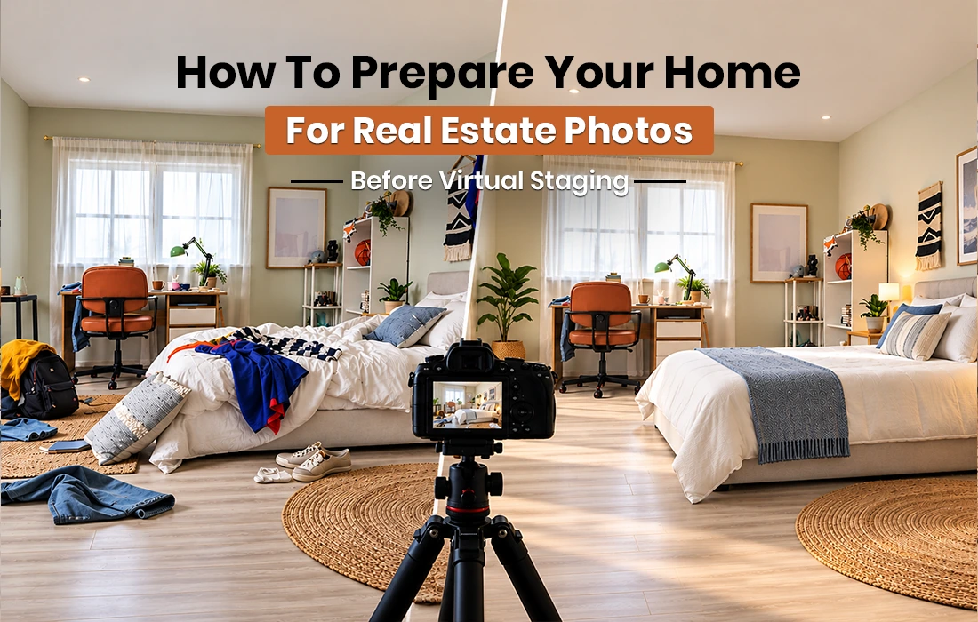 Prepare Your Home for Real Estate Photos Before Virtual Staging