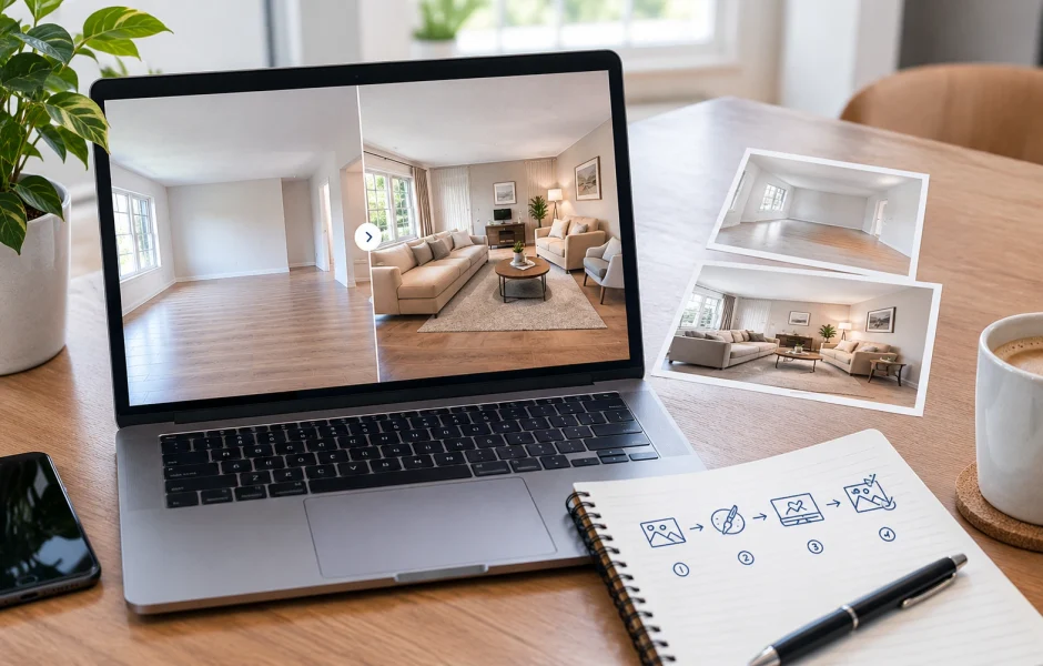 virtual staging process